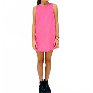 NEW LITTLE OLIN embroidered dress in pink